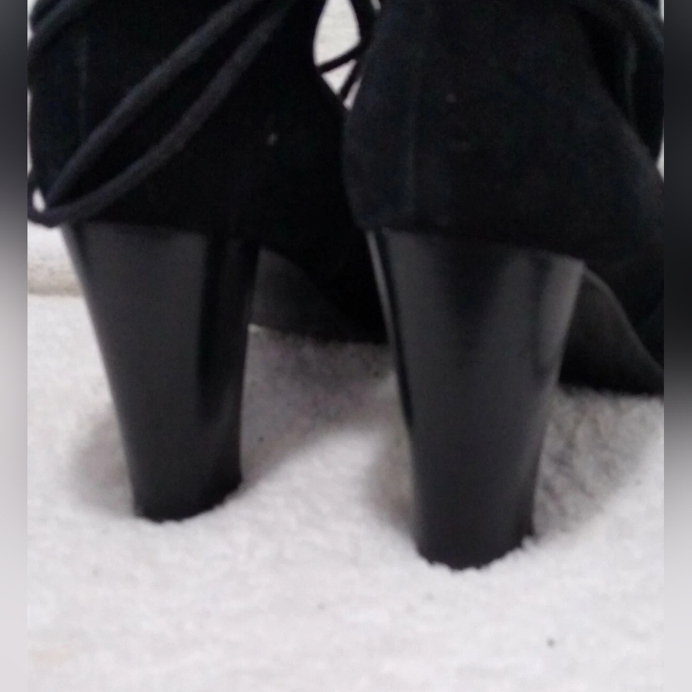 Hermes Suede Women’s Short Boots 36½  US6 - Picture 4 of 9